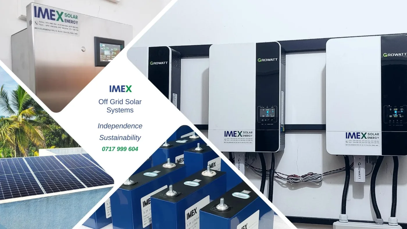 OFF GRID SOLAR SYSTEM, HOW IT WORKS? 6 Off Grid Solar System Sri Lanka by IMEX Solar
