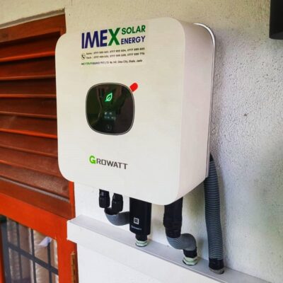 3kW On Grid Solar System Installation Sri Lanka IMEX Ragama 1