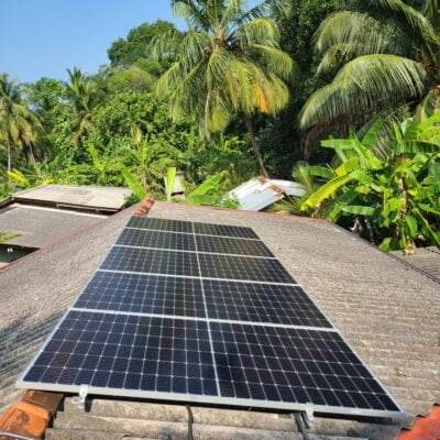 5kW Grid Tied Solar Panel System Installation Sri Lanka IMEX Kurunegala 18