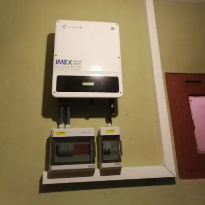 5kW On Grid Solar System Installation Sri Lanka IMEX Solar Mr. Nihal 2 1