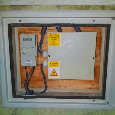 5kW On Grid Solar System Installation Sri Lanka IMEX Solar Mr. Nihal 2