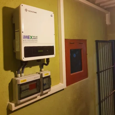 5kW On Grid Solar System Installation Sri Lanka IMEX Solar Mr. Nihal 3