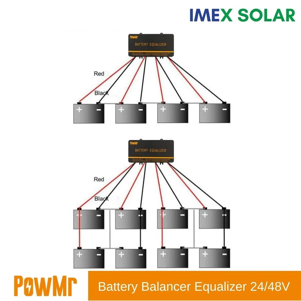 48V Battery Balancer Equalizer 12 Battery Equalizer Connection Diagram 2