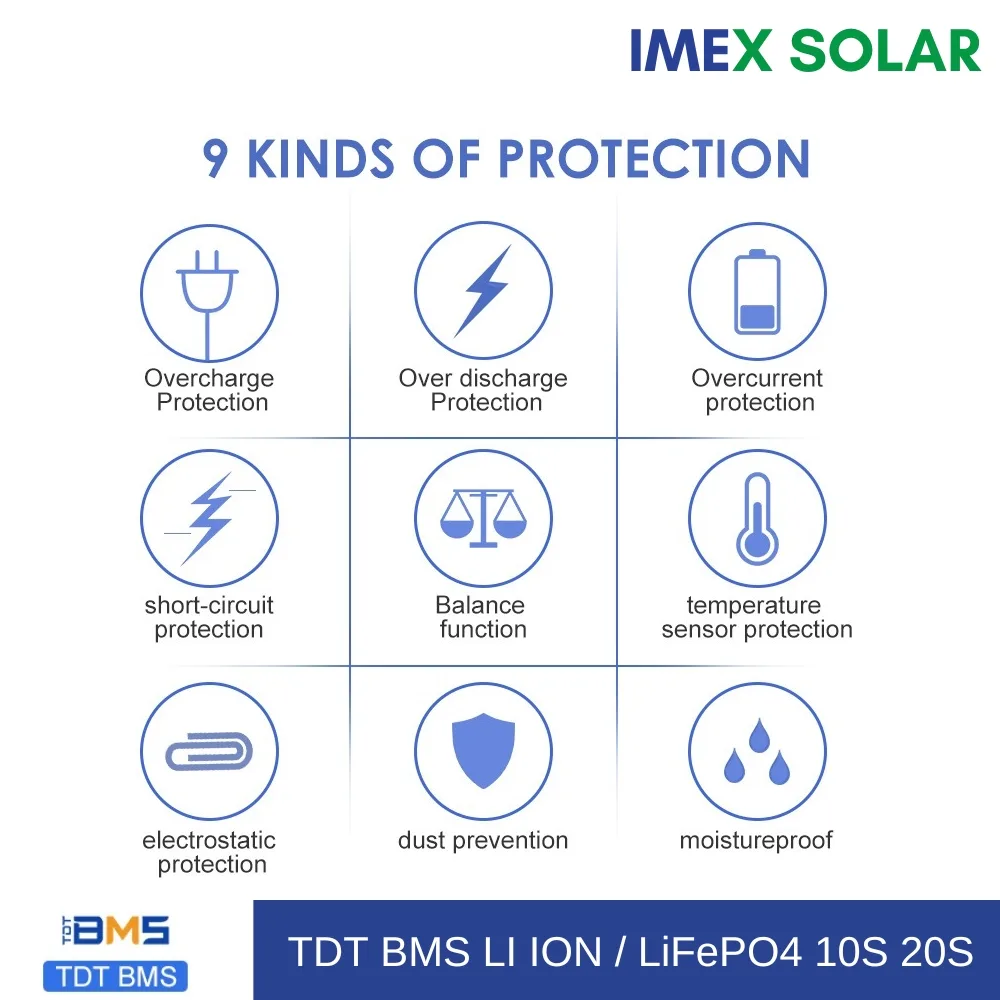 Battery Management System TDT BMS for Li Ion Battery 10S 20S 150A 13 TDT BMS 5 1 jpg