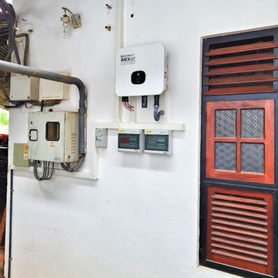 Grid Tied Solar Inverter System Installation